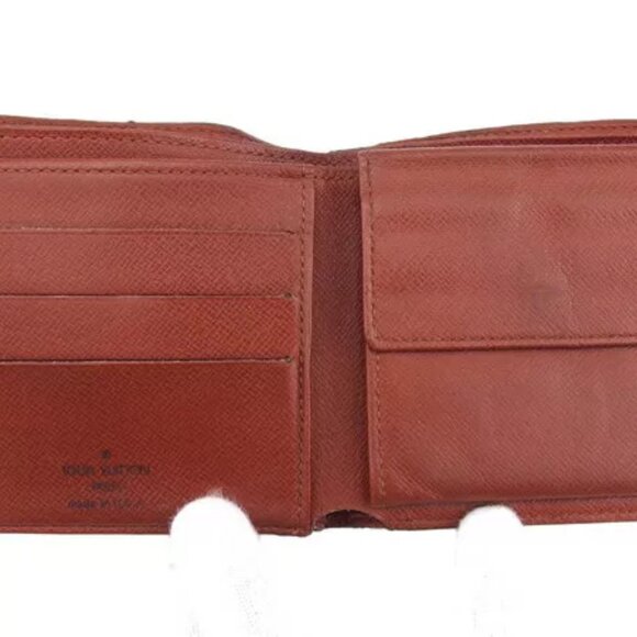 LOUIS VUITTON Bifold Wallet Monogram Authentic Used - Picture 6 of 9